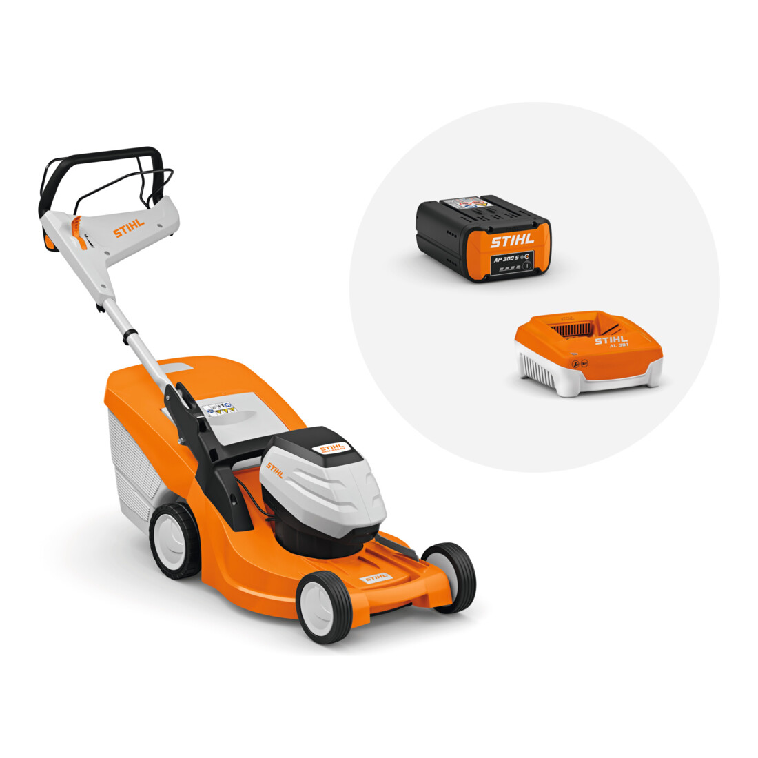 STIHL RMA 448 Set AP 300S + AL 301 Stihl